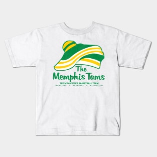 Defunct Memphis Tams Basketball Kids T-Shirt